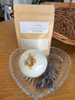 calming bath soak